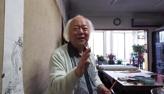 中国传统文化的传播,中影联董事长冯化雪,拜访著名画家孙永舜
